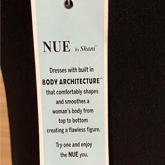 NWT Nue by Shani dress with sparkle chest & sleeves - Picture 5 of 12